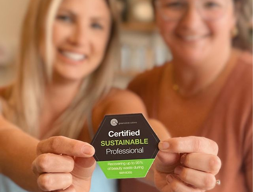 Salon certification and badge